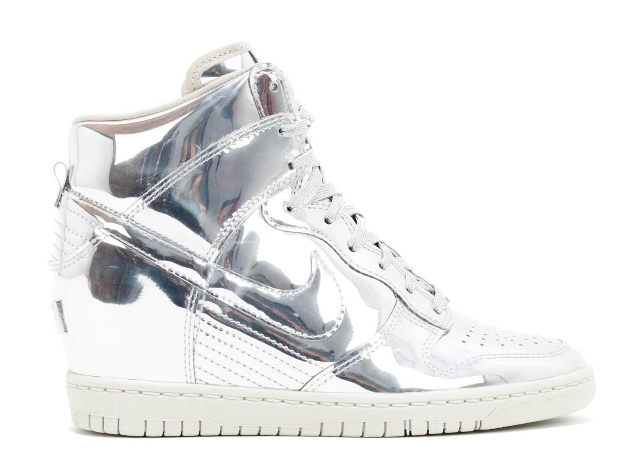 Dunk Sky Hi Sp "Liquid Silver" (Wmns) | MrSneaker