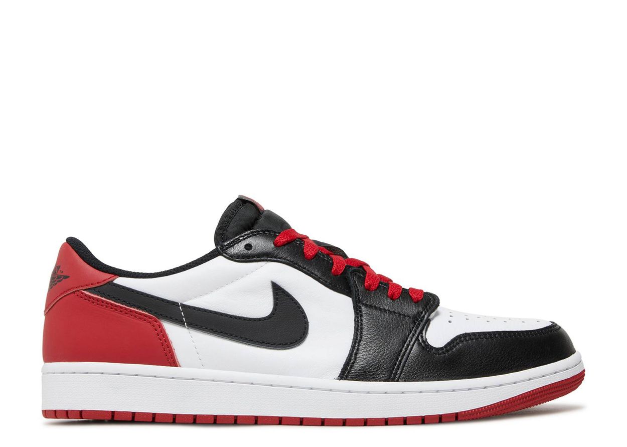 Air Jordan 1 Retro Low OG "Black Toe" | MrSneaker