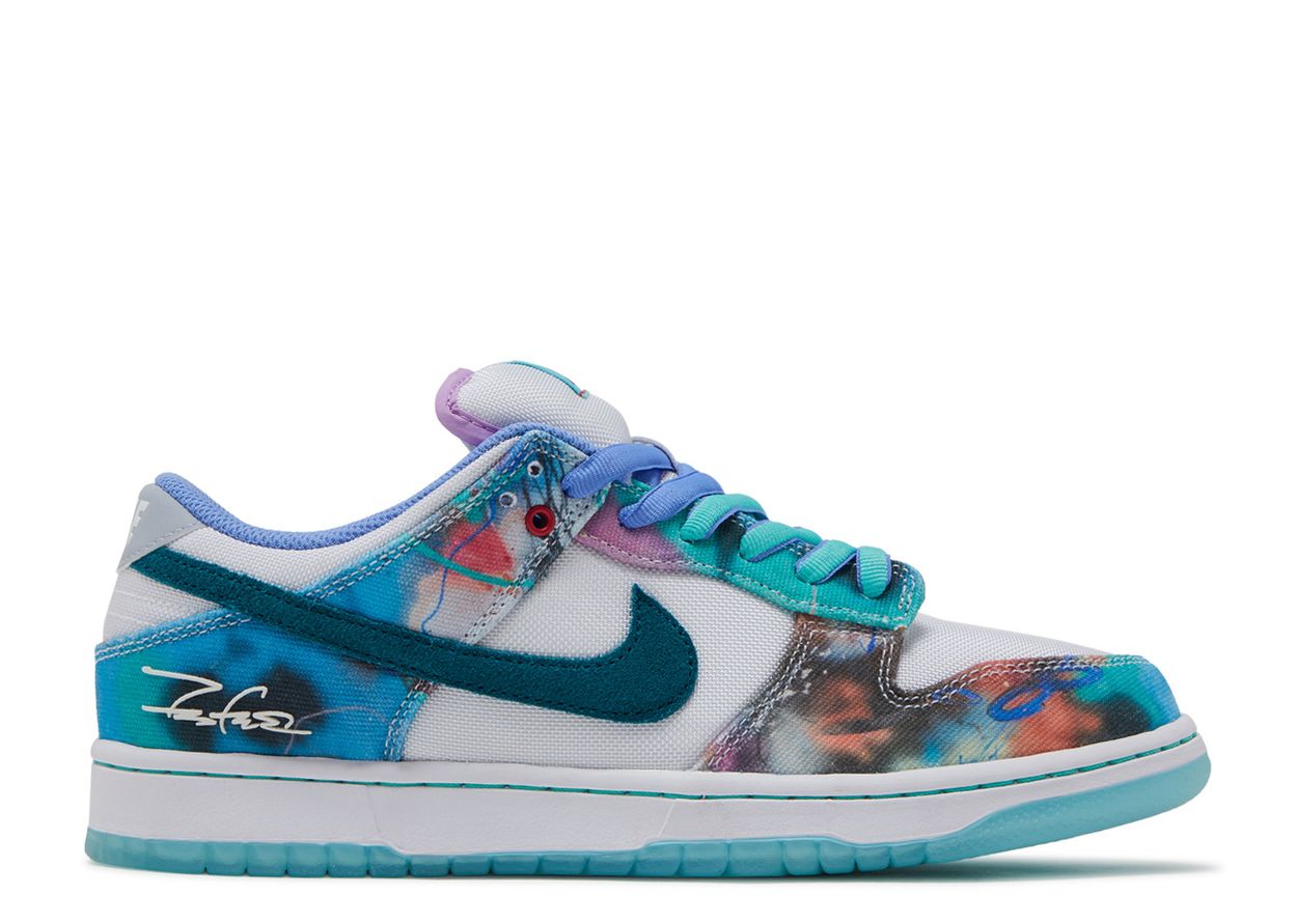 Futura Laboratories X Dunk Low SB "Bleached Aqua" | MrSneaker