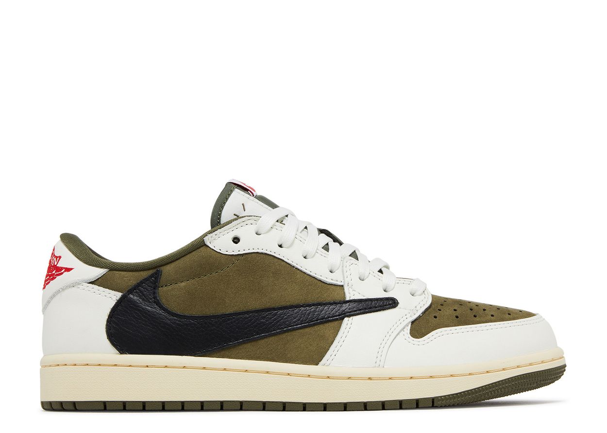Travis Scott x Jordan 1 Low OG SP "Reverse Olive/Medium Olive" | MrSneaker
