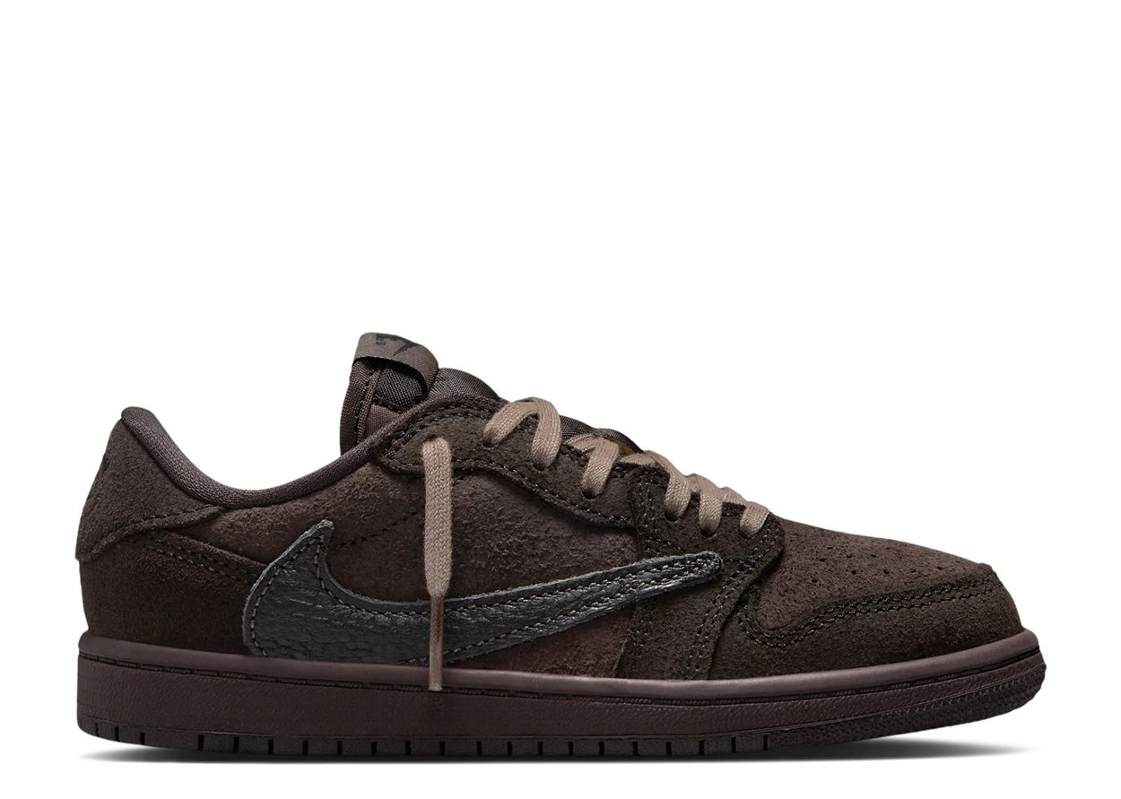 Travis Scott x Air Jordan 1 Low OG "Velvet Brown" (PS) | MrSneaker
