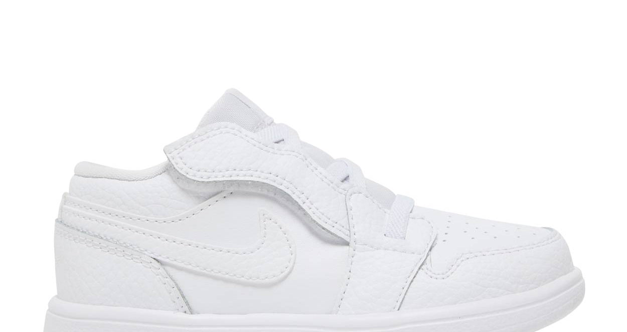 Air Jordan 1 Low ALT Triple White (TD/Toddlers) | MrSneaker