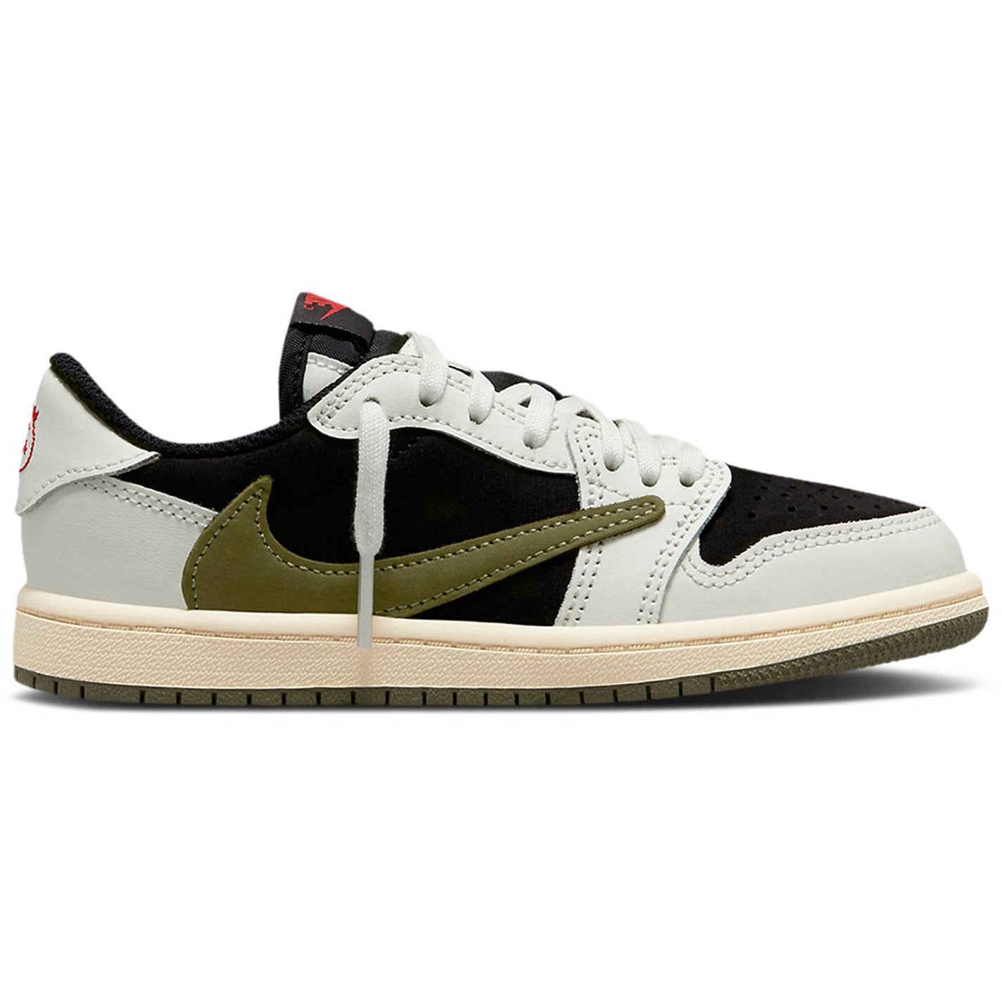Travis Scott X Jordan 1 Retro Low OG SP "Olive" (PS / Kids) (2023) | MrSneaker