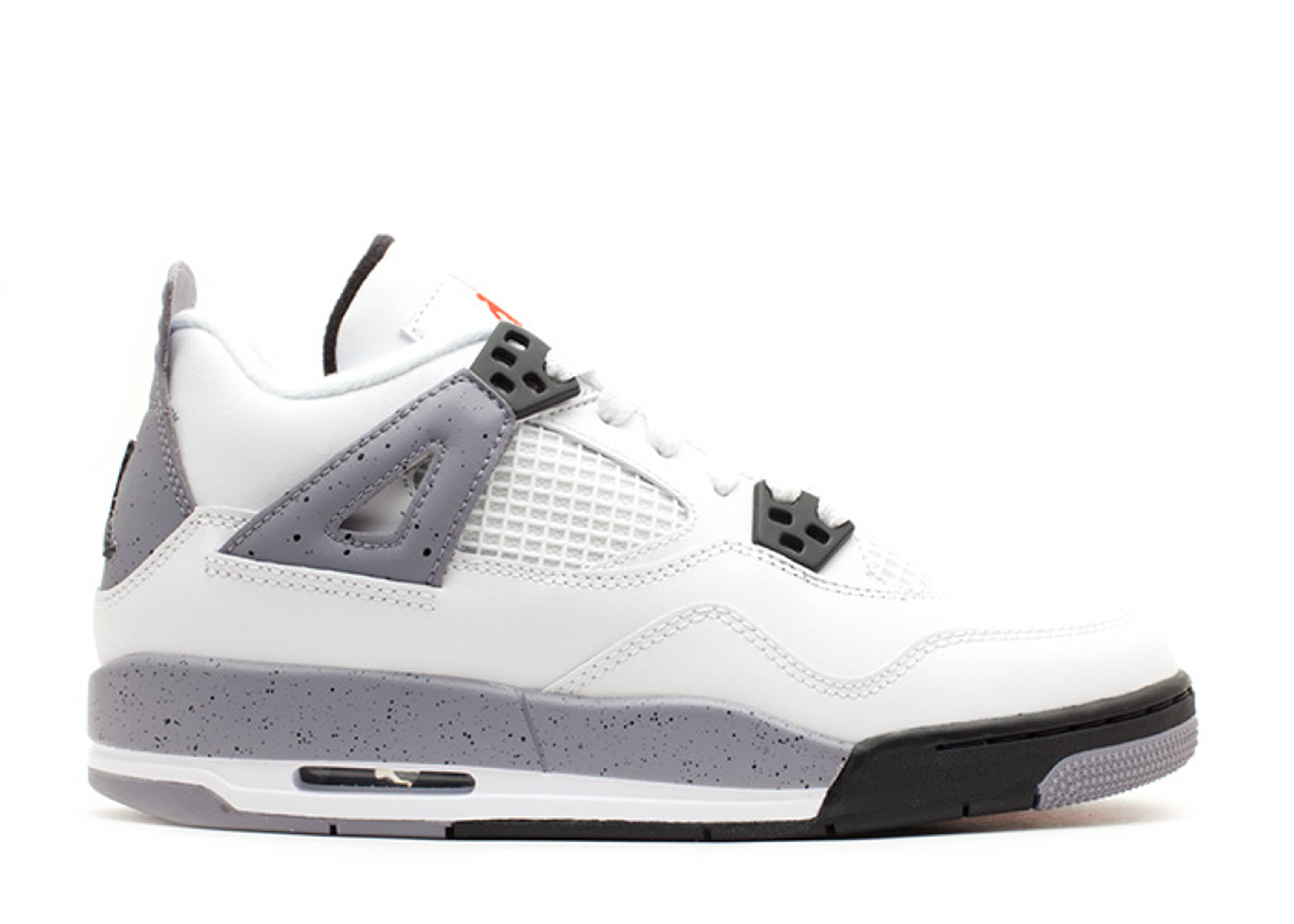 Air Jordan 4 Retro "White Cement" (GS/Juniors) (2012) | MrSneaker