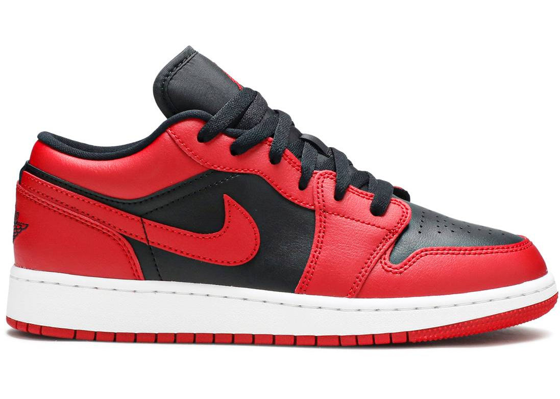 Air Jordan 1 Low “Reverse Bred” (GS/Juniors) (2020) | MrSneaker