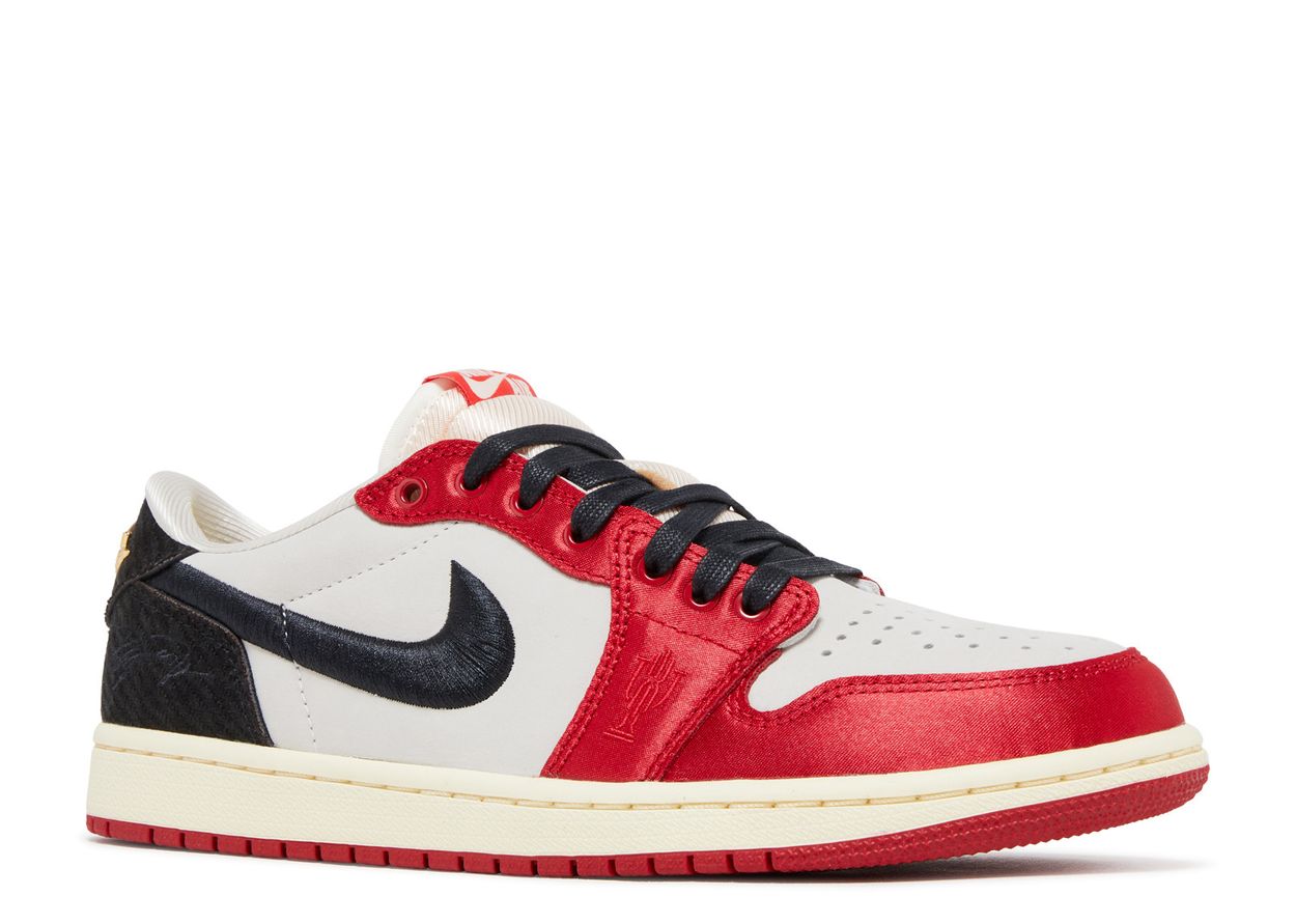 Trophy Room x Air Jordan 1 Retro Low OG SP "Rookie Card - Away" | MrSneaker