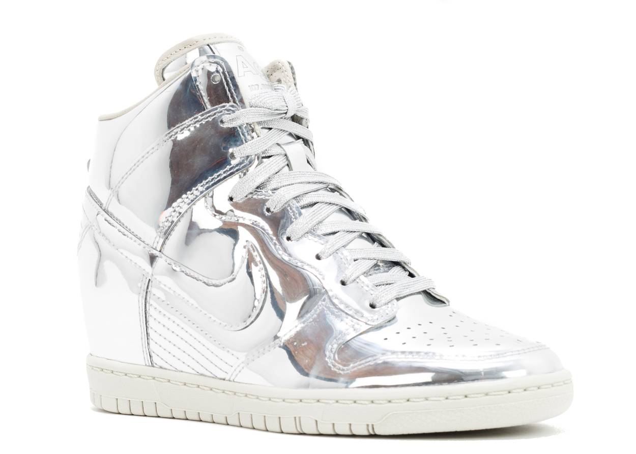 Dunk Sky Hi Sp "Liquid Silver" (Wmns) | MrSneaker