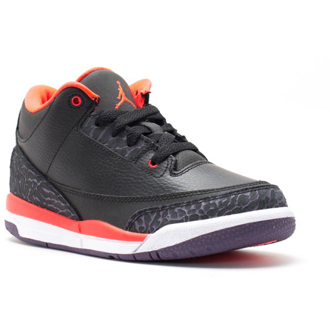 Air Jordan 3 Retro "Black Crimson" (PS/Kids) | MrSneaker