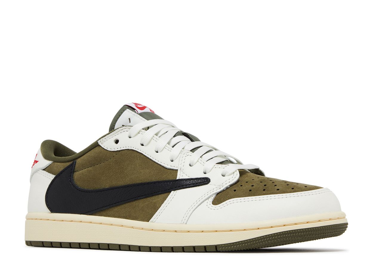 Travis Scott x Jordan 1 Low OG SP "Reverse Olive/Medium Olive" | MrSneaker