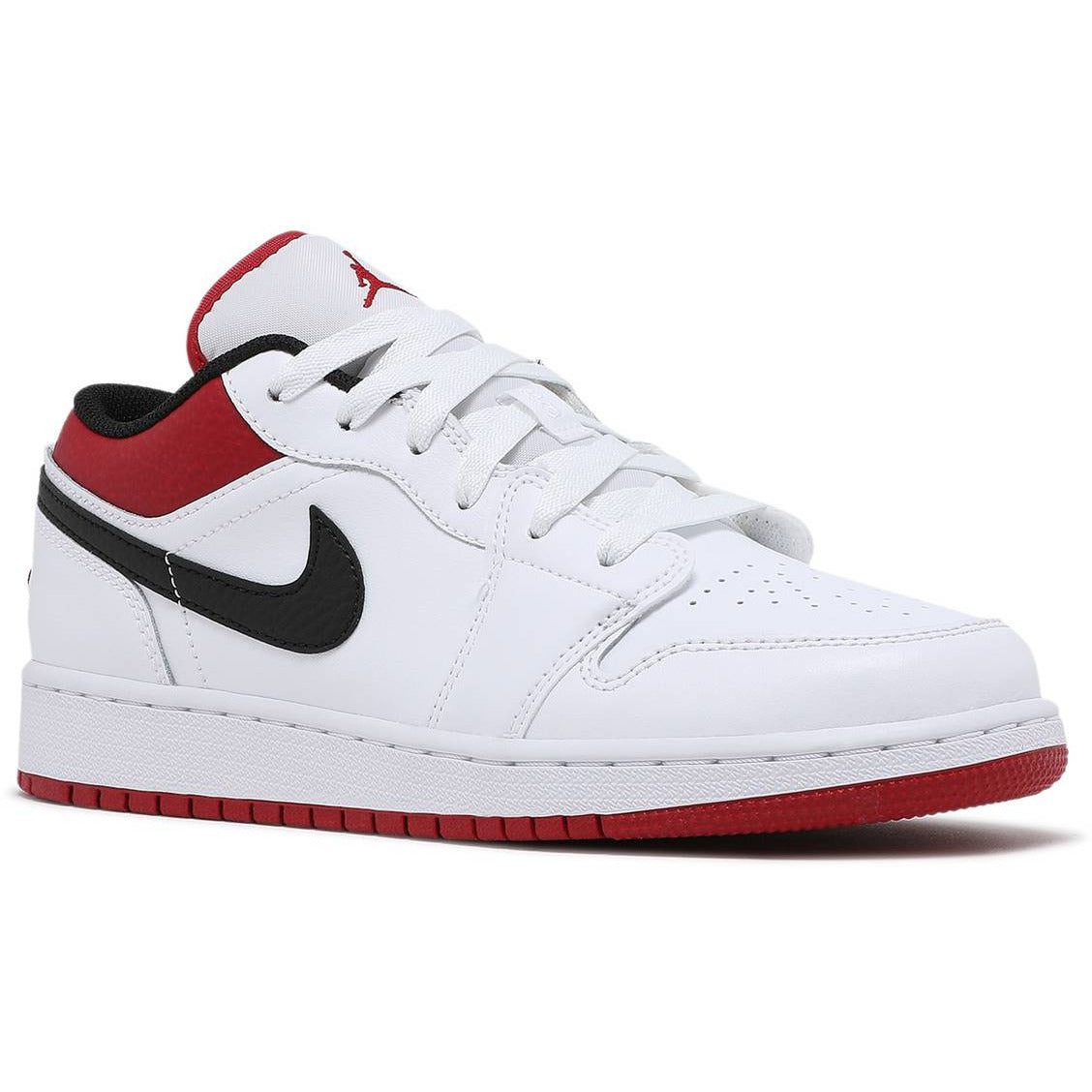 Air Jordan 1 Low "White Gym Red" (GS/Juniors) (2021) | MrSneaker