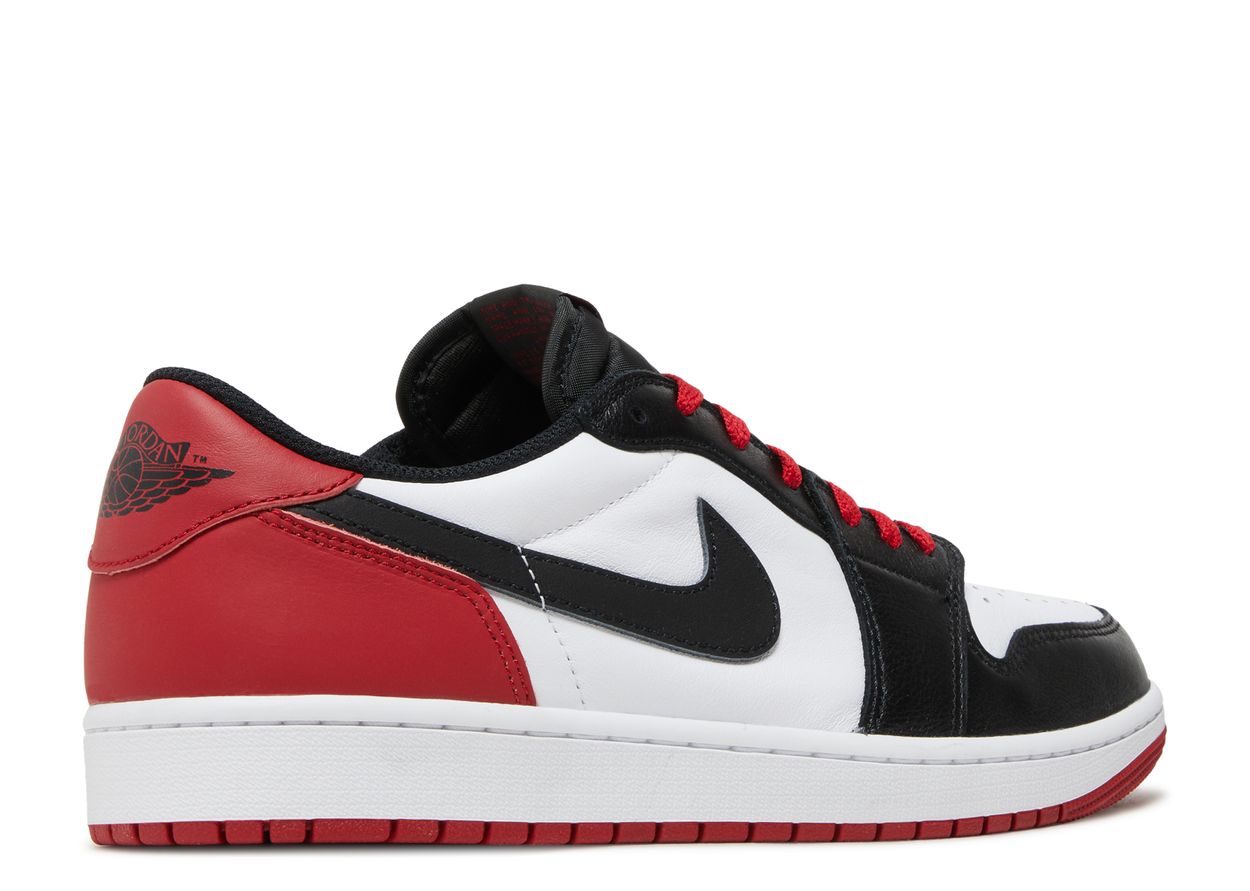 Air Jordan 1 Retro Low OG "Black Toe" | MrSneaker