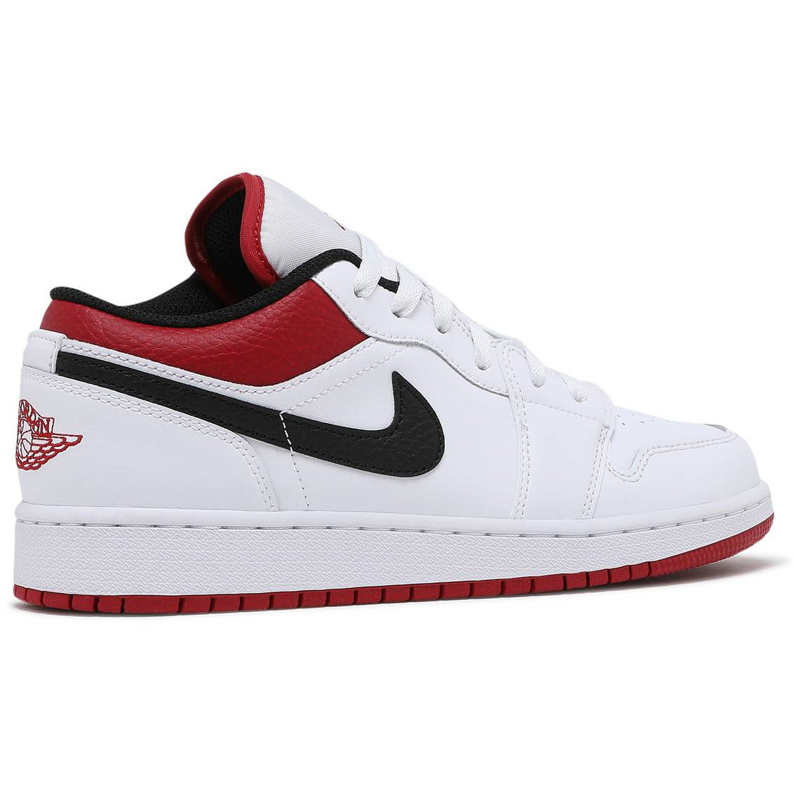 Air Jordan 1 Low "White Gym Red" (GS/Juniors) (2021) | MrSneaker