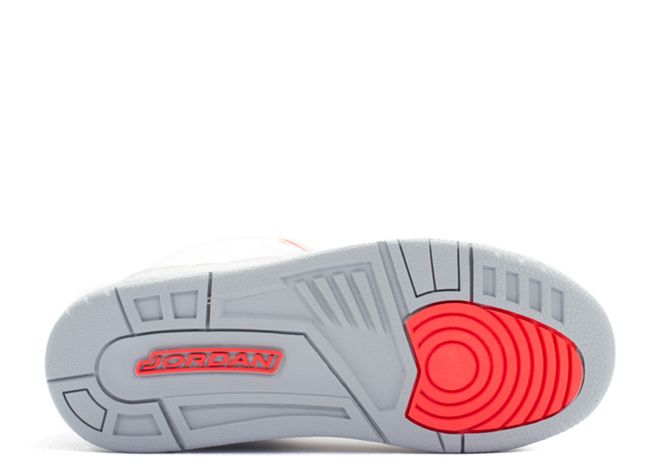 Air Jordan 3 Retro "White Crimson" (PS/Kids) (2010) | MrSneaker