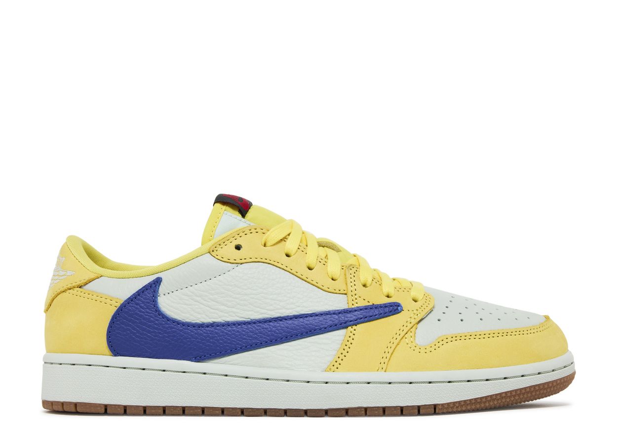 Travis Scott X Air Jordan 1 Retro Low OG SP "Canary" | MrSneaker