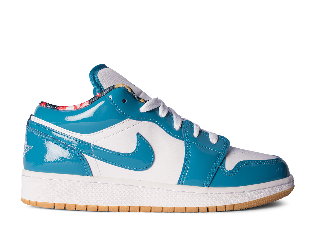 Air Jordan 1 Low "Barcelona" (GS/Juniors) (2021) | MrSneaker