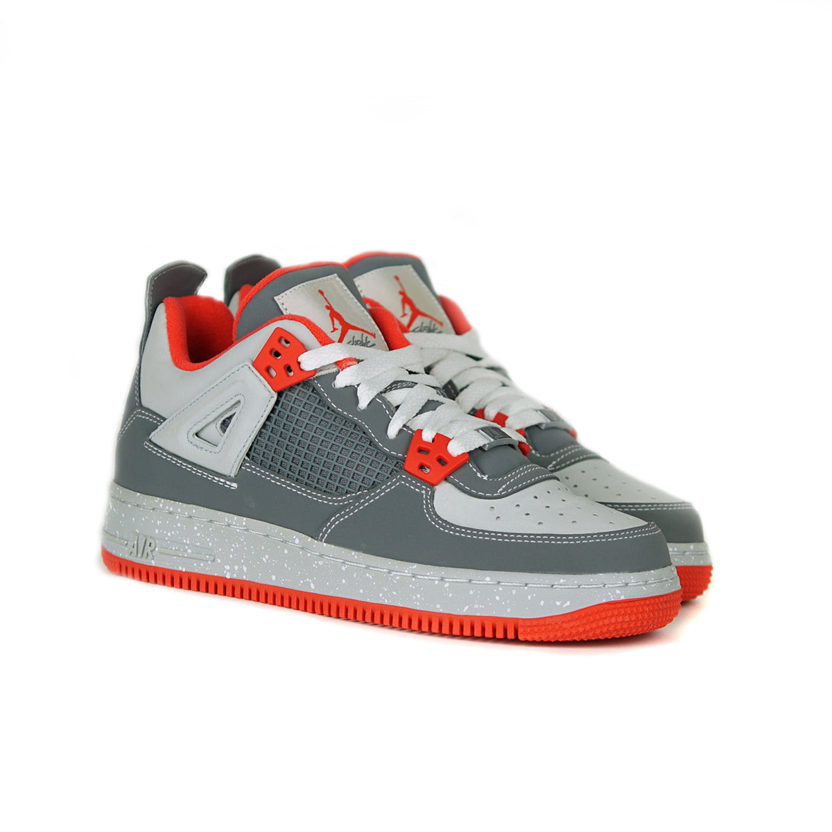 Air Jordan Fusion 4 "Cool Grey - Infrared" (AJF4) (GS / Juniors) (2009) | MrSneaker