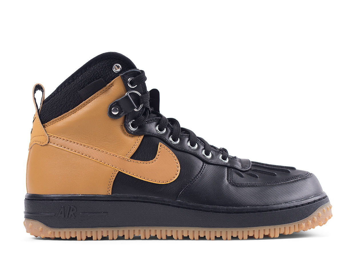 Air Force 1 Duckboot "Black Gum Light Brown" | MrSneaker