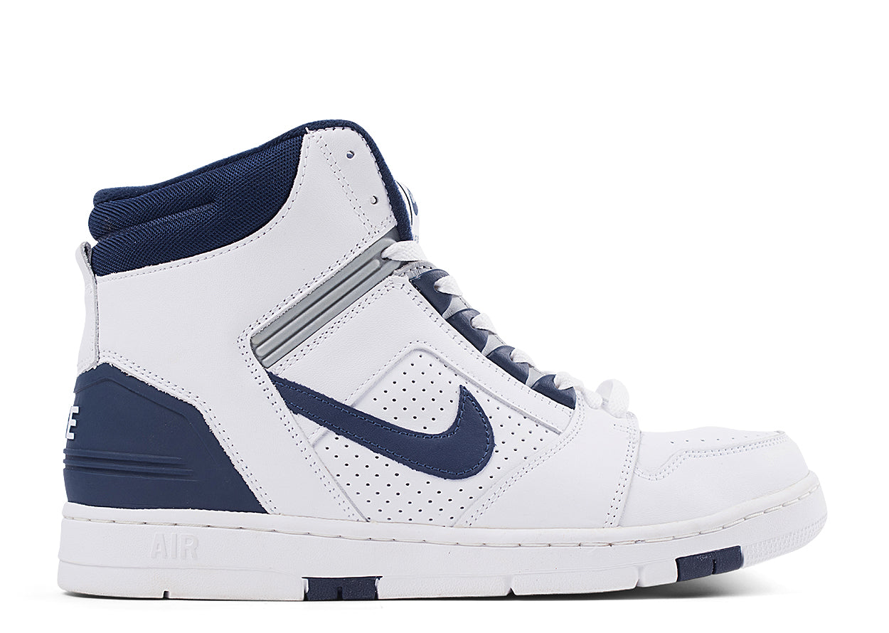 Air Force 2 High "White College Navy" | MrSneaker