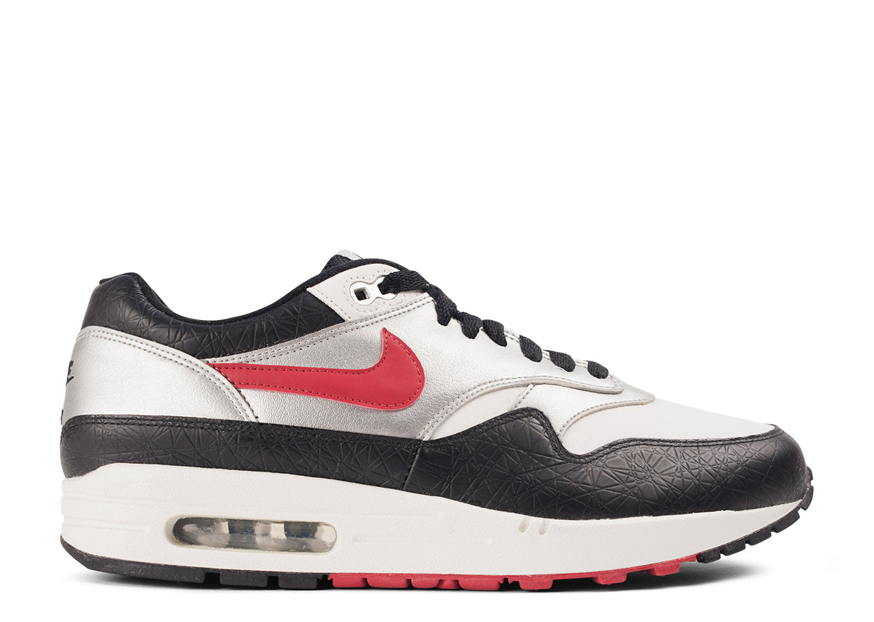 Air Max 1 "Metallic Silver Black Red" (2008) | MrSneaker