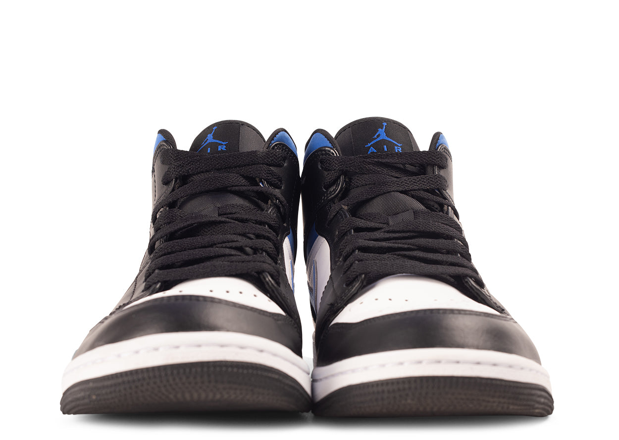 Pre-owned Jordan 1 Mid "Racer Blue" UK8.5 | MrSneaker