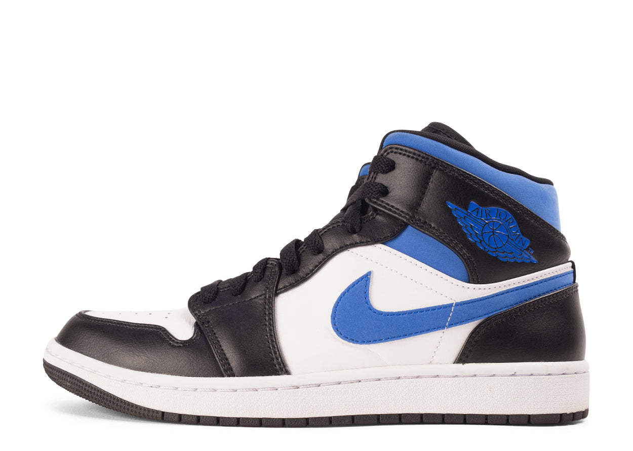 Pre-owned Jordan 1 Mid "Racer Blue" UK8.5 | MrSneaker