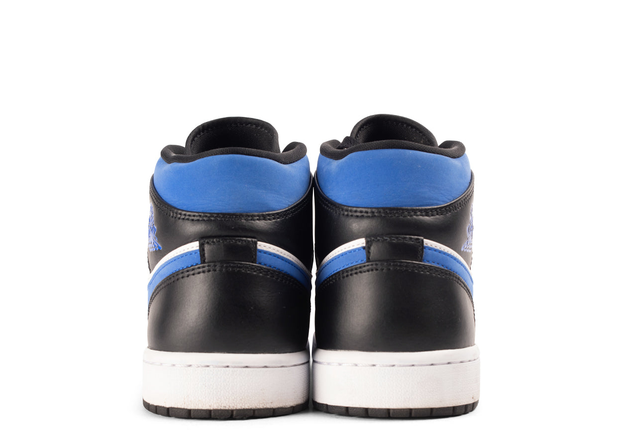 Pre-owned Jordan 1 Mid "Racer Blue" UK8.5 | MrSneaker