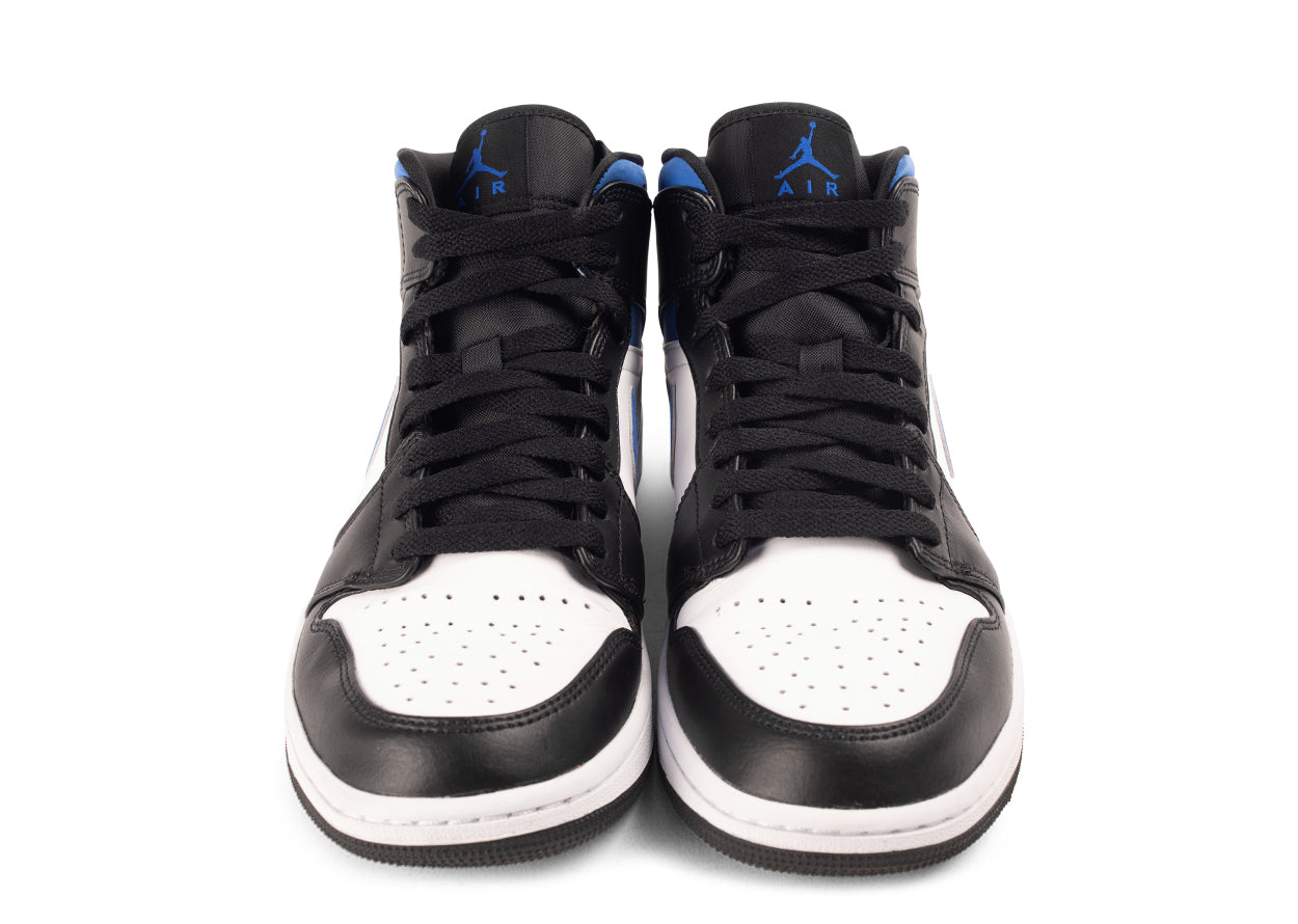 Pre-owned Jordan 1 Mid "Racer Blue" UK8.5 | MrSneaker