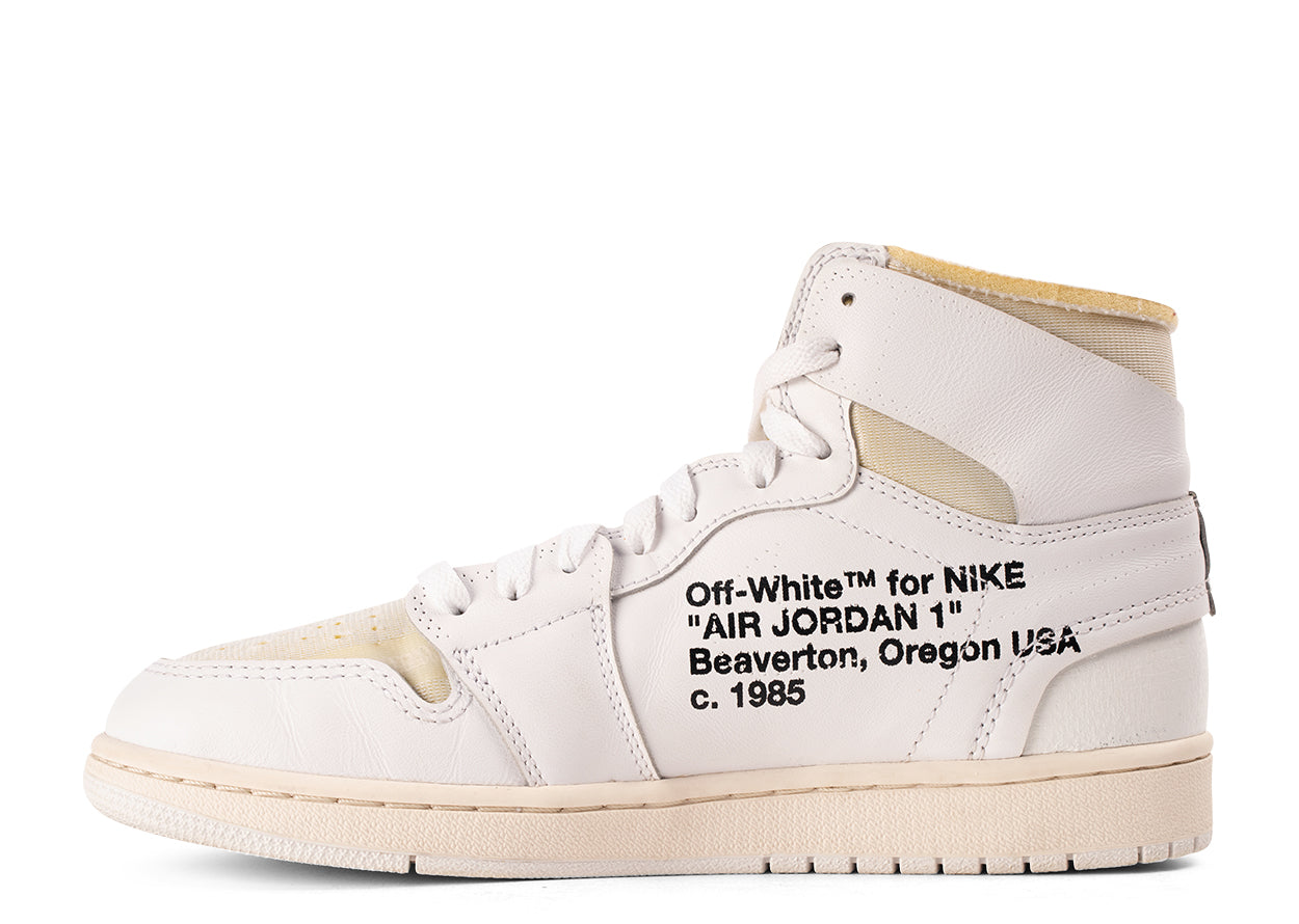 Pre-owned Off-White X Air Jordan 1 "Euro" (2018) UK8.5 | MrSneaker