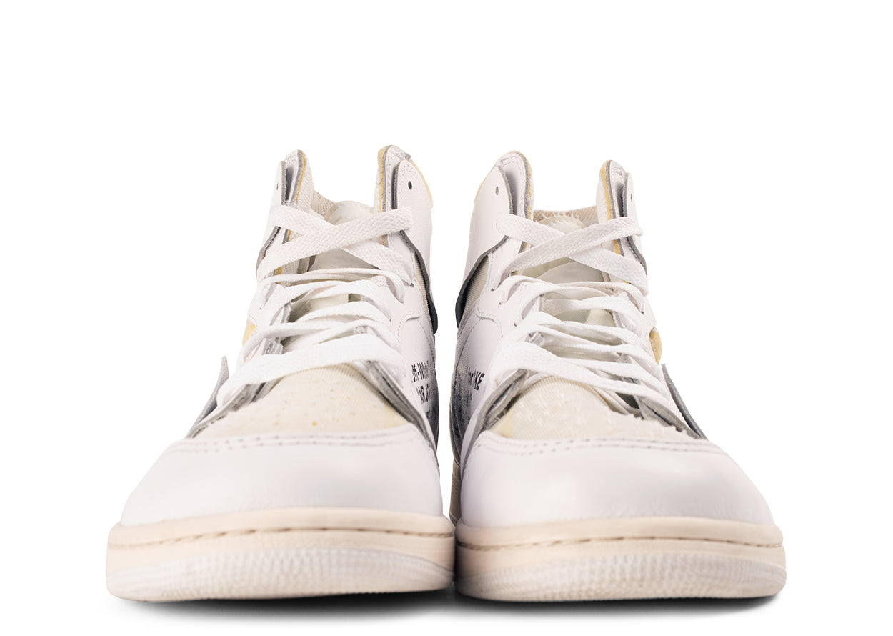 Pre-owned Off-White X Air Jordan 1 "Euro" (2018) UK8.5 | MrSneaker