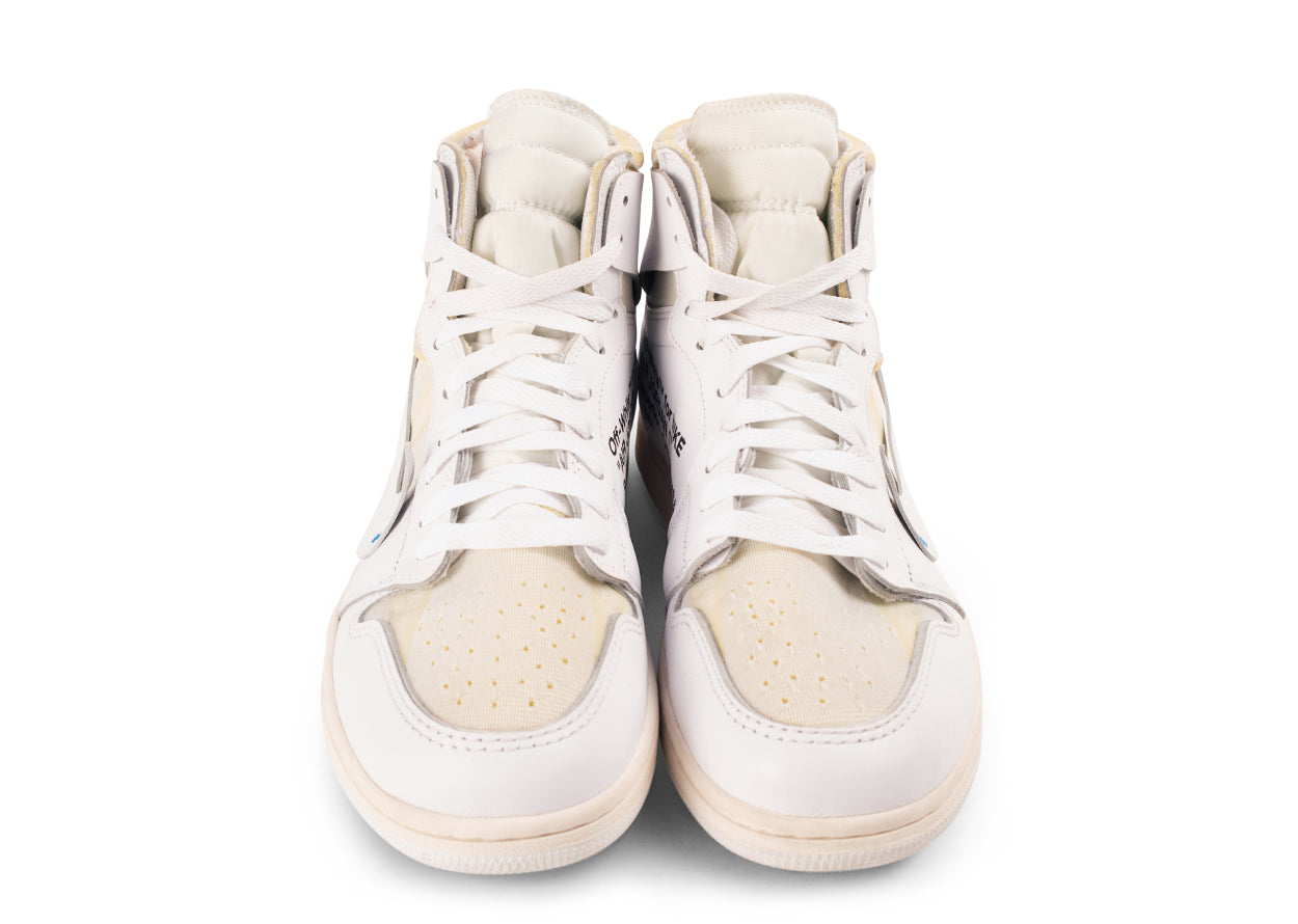 Pre-owned Off-White X Air Jordan 1 "Euro" (2018) UK8.5 | MrSneaker