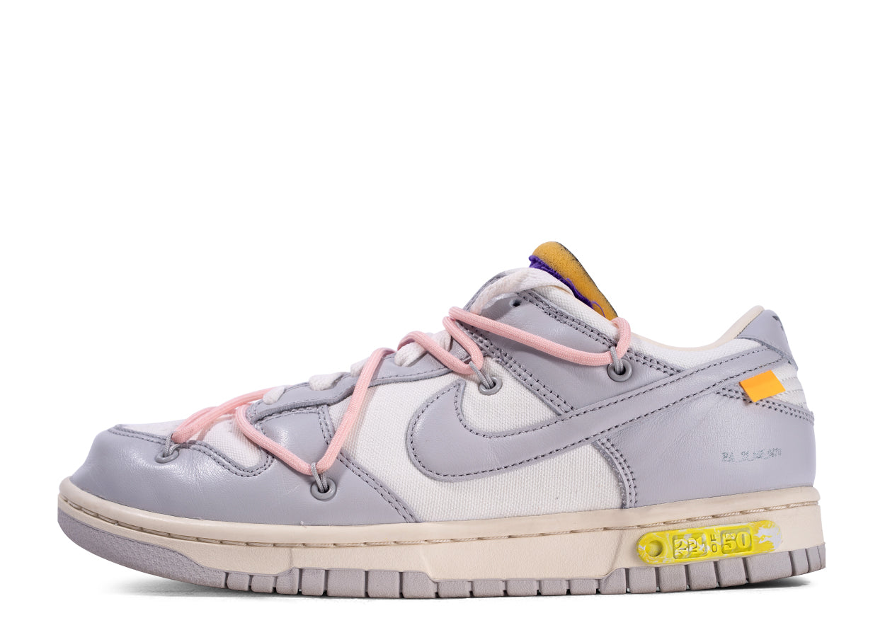 Pre-owned Off White X Dunk Low Lot 24 Of 50 (2021) UK7 | MrSneaker