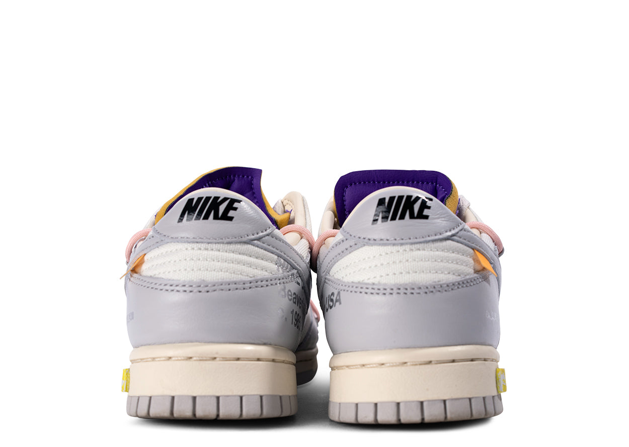 Pre-owned Off White X Dunk Low Lot 24 Of 50 (2021) UK7 | MrSneaker