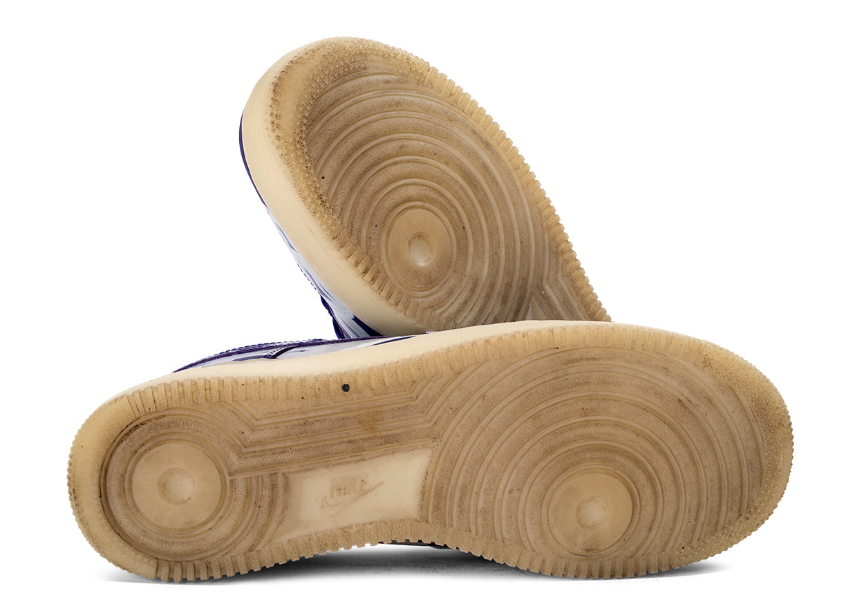 Pre-owned Air Force 1 Low "Purple Skeleton" UK9 | MrSneaker