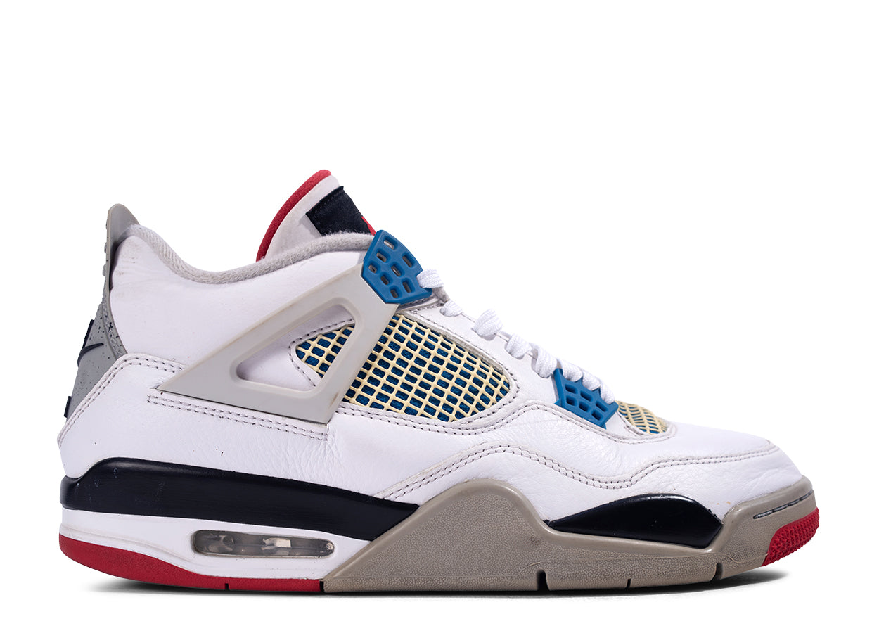 Pre-owned Air Jordan 4 Retro SE "What The" (2019) UK9 | MrSneaker