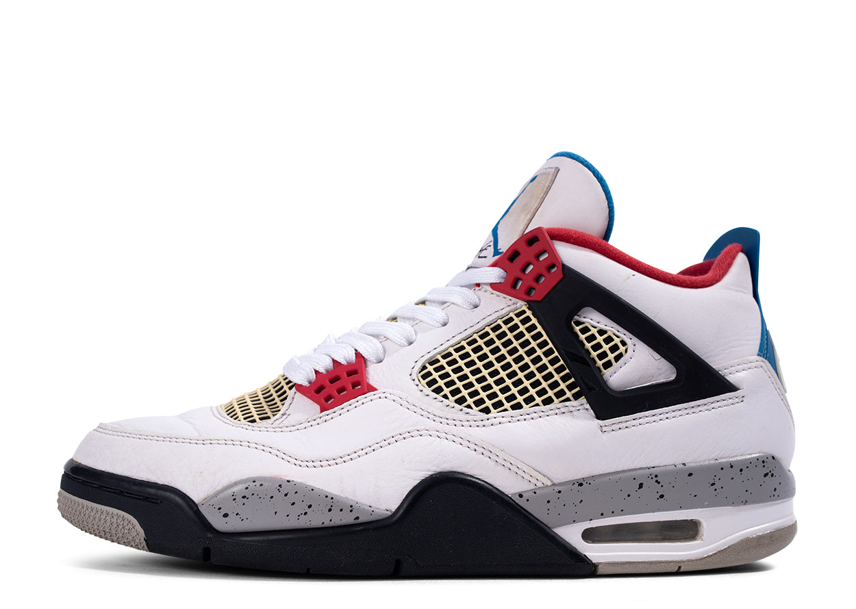 Pre-owned Air Jordan 4 Retro SE "What The" (2019) UK9 | MrSneaker