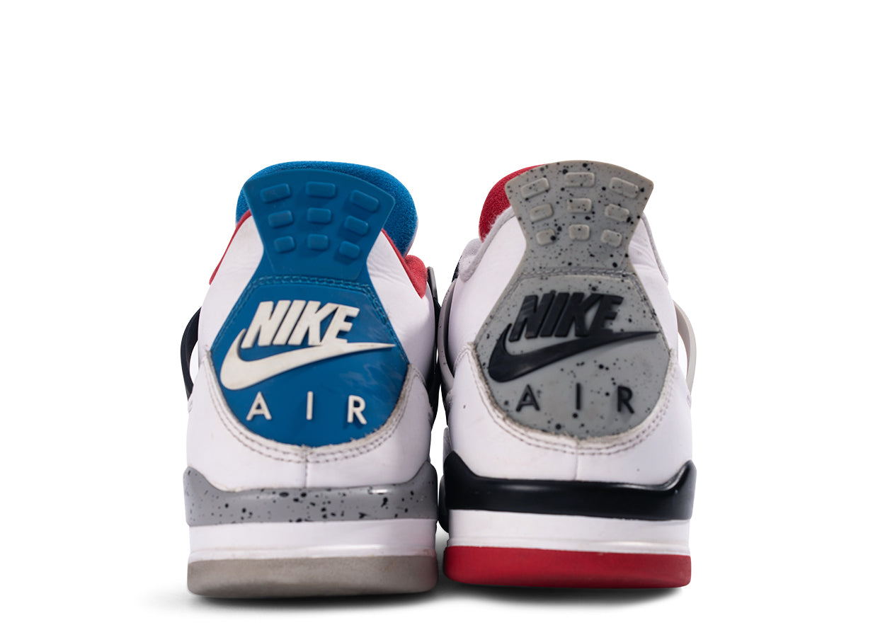 Pre-owned Air Jordan 4 Retro SE "What The" (2019) UK9 | MrSneaker