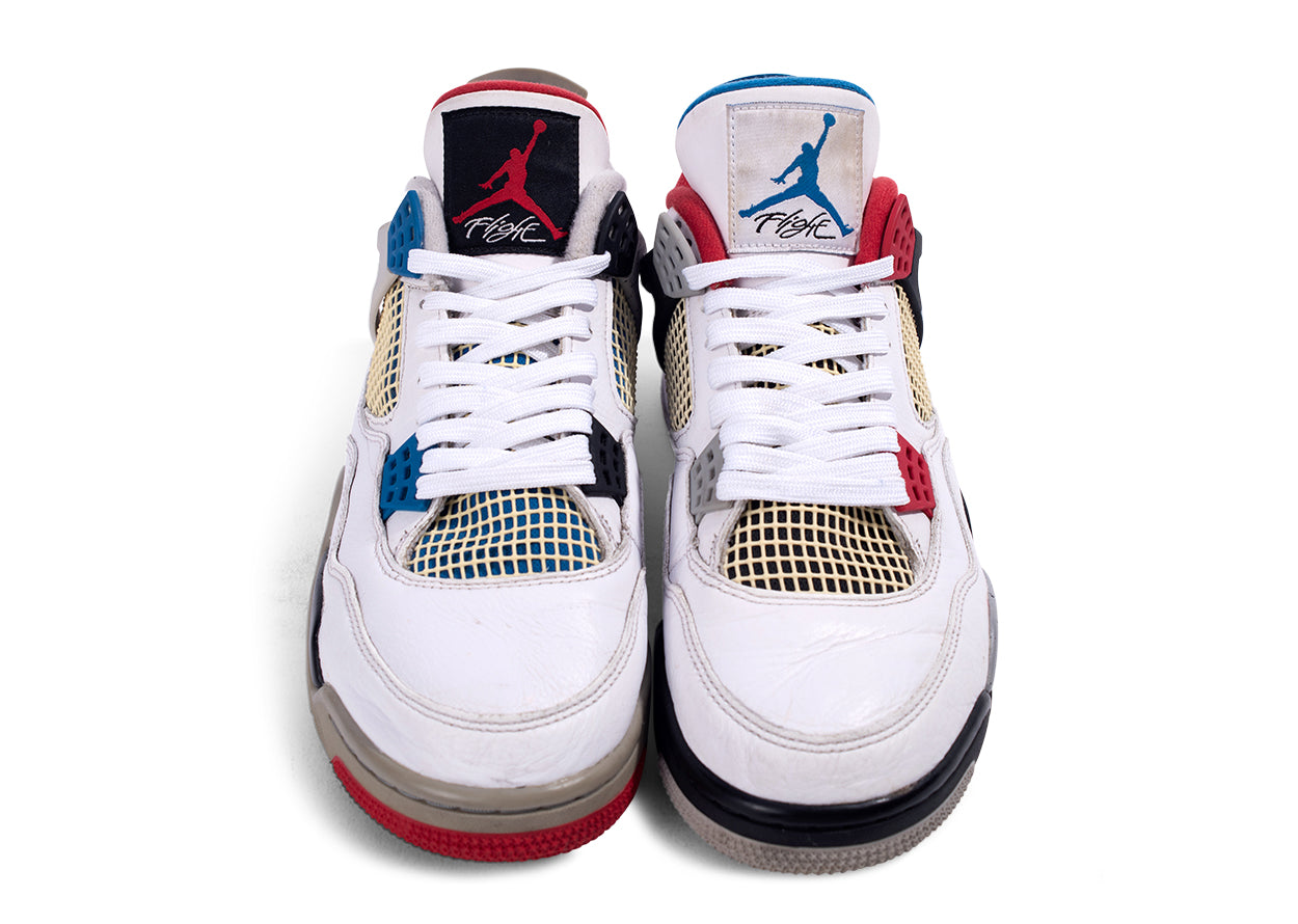 Pre-owned Air Jordan 4 Retro SE "What The" (2019) UK9 | MrSneaker