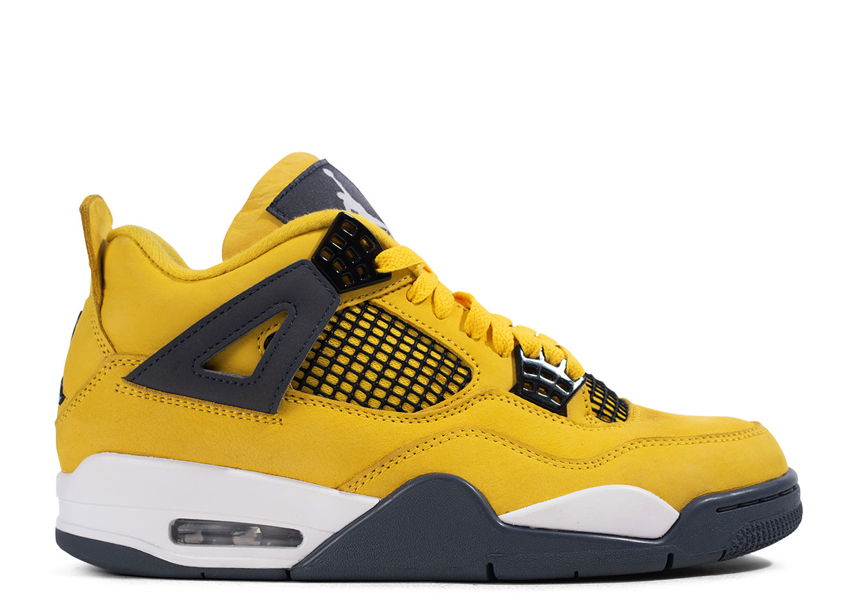 Pre-owned Air Jordan 4 Retro “Lightning” (2021) UK7 | MrSneaker