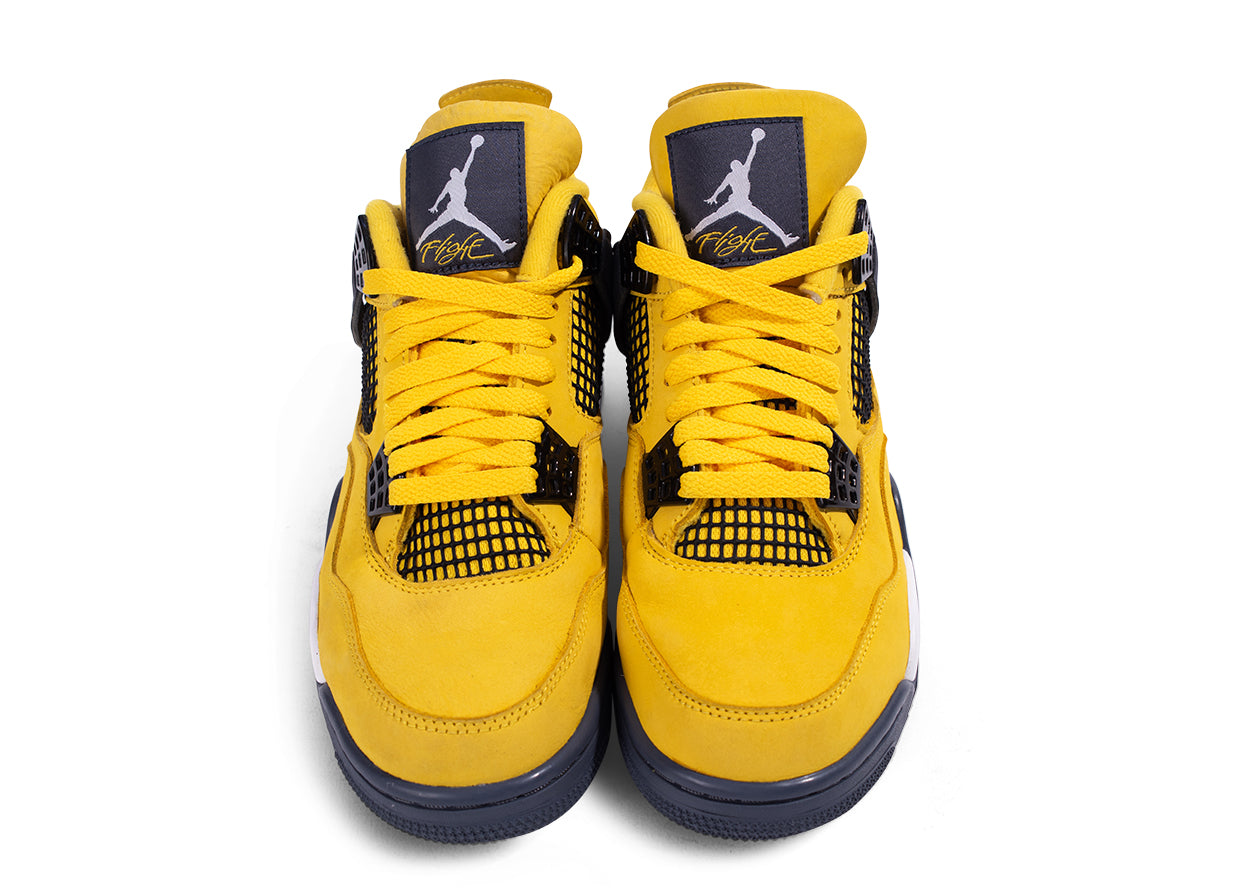 Pre-owned Air Jordan 4 Retro “Lightning” (2021) UK7 | MrSneaker