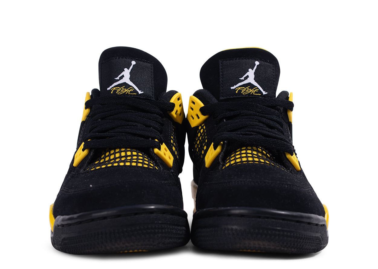Pre-owned Air Jordan 4 Retro “Thunder” (GS/Junior) (2023) UK4.5 | MrSneaker