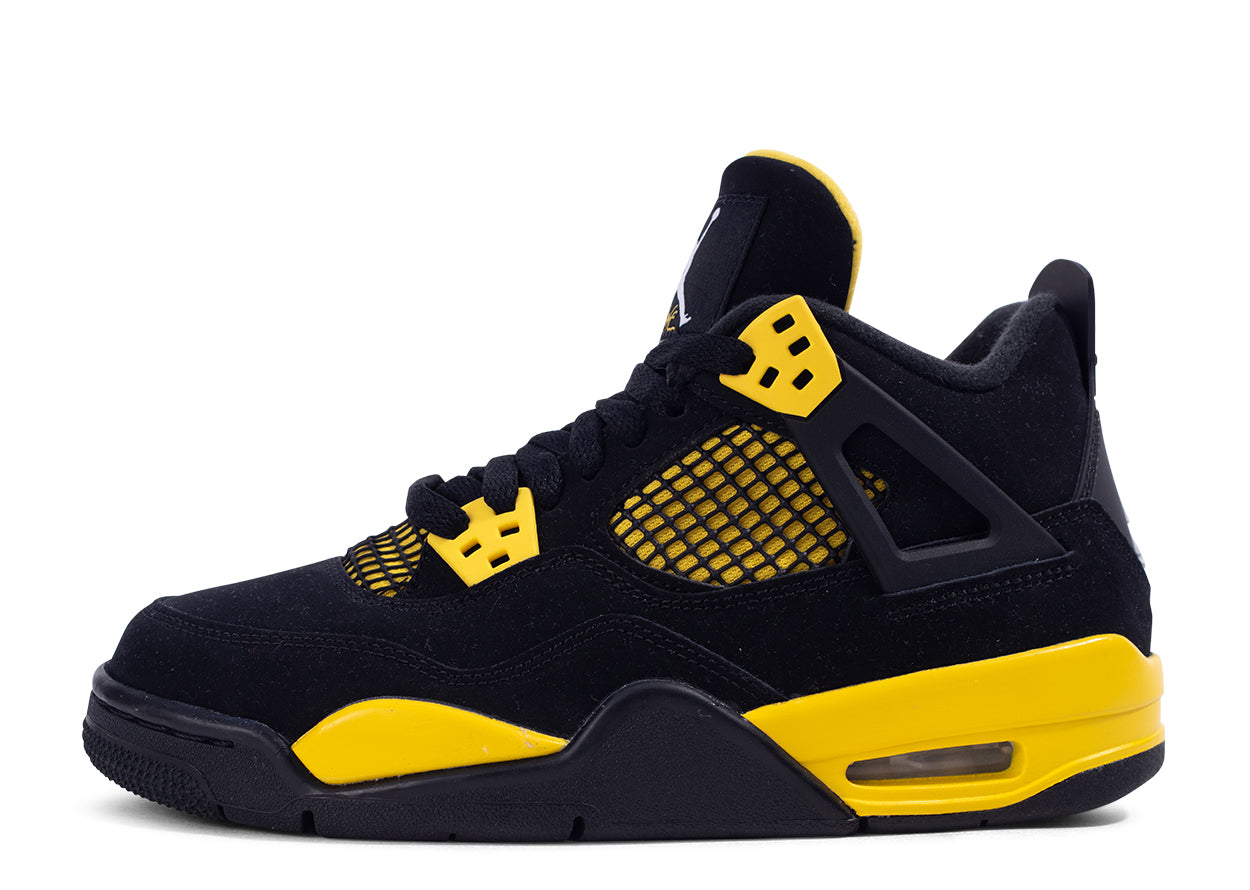 Pre-owned Air Jordan 4 Retro “Thunder” (GS/Junior) (2023) UK4.5 | MrSneaker