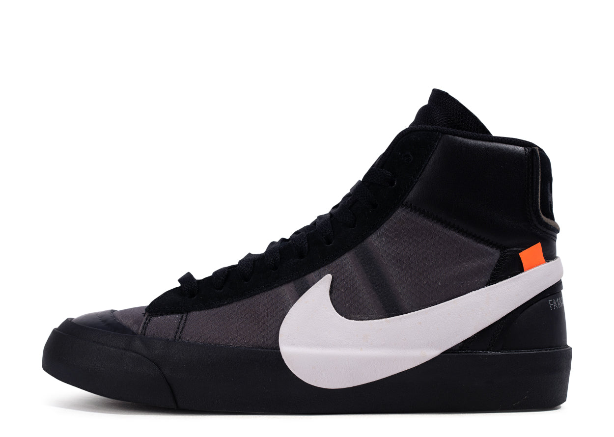 Pre-owned Off-White X Blazer Mid 2.0 "Grim Reaper" (2018) UK8 | MrSneaker