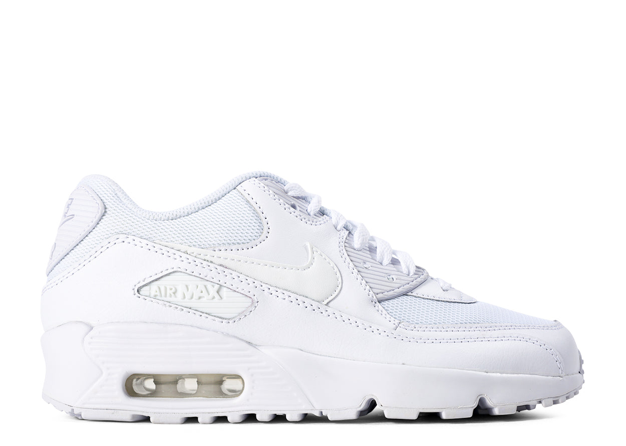 Air Max 90 Mesh (GS/Juniors) Triple White | MrSneaker