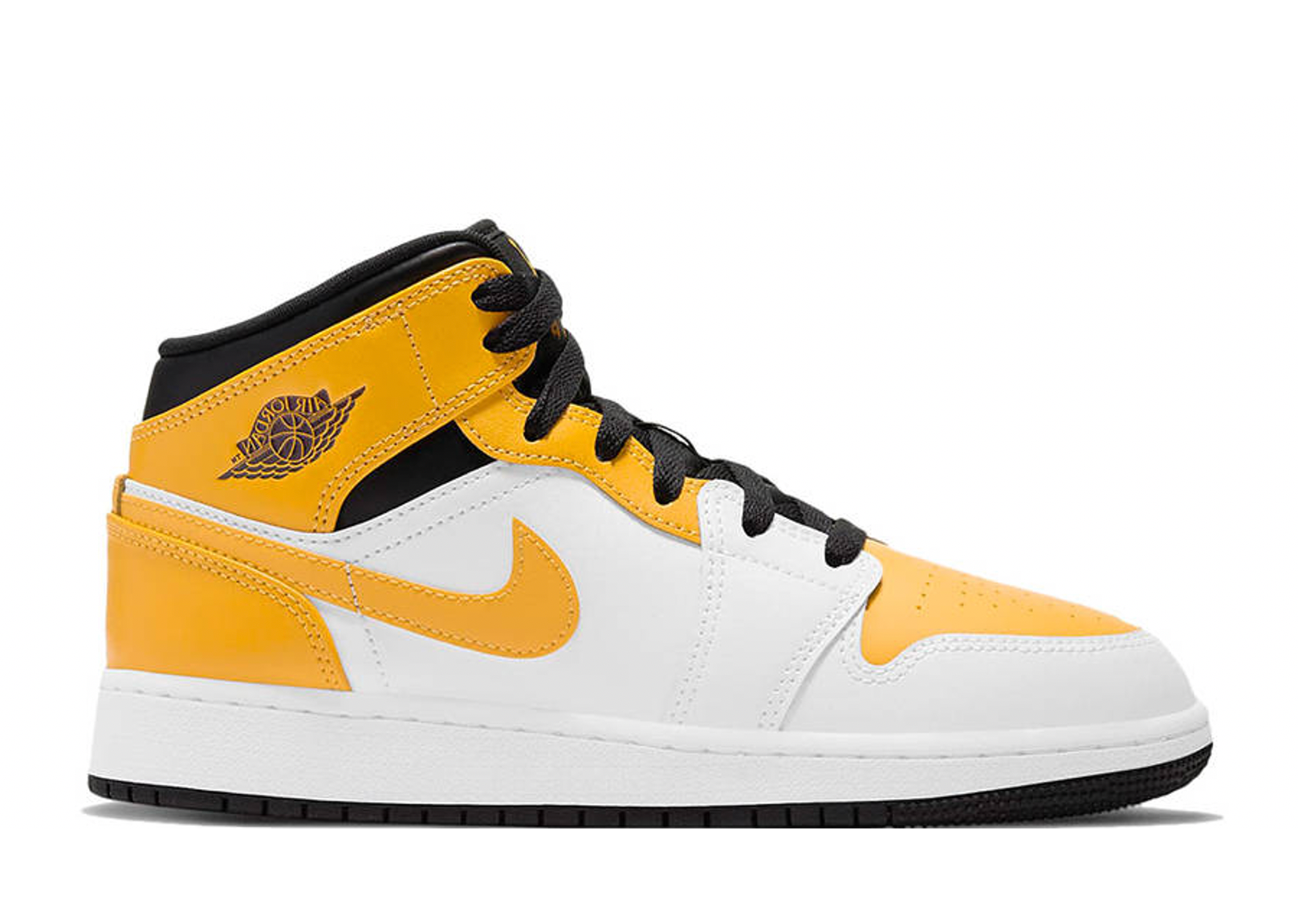 Air Jordan 1 Mid "University Gold" (GS/Juniors) (2021) | MrSneaker