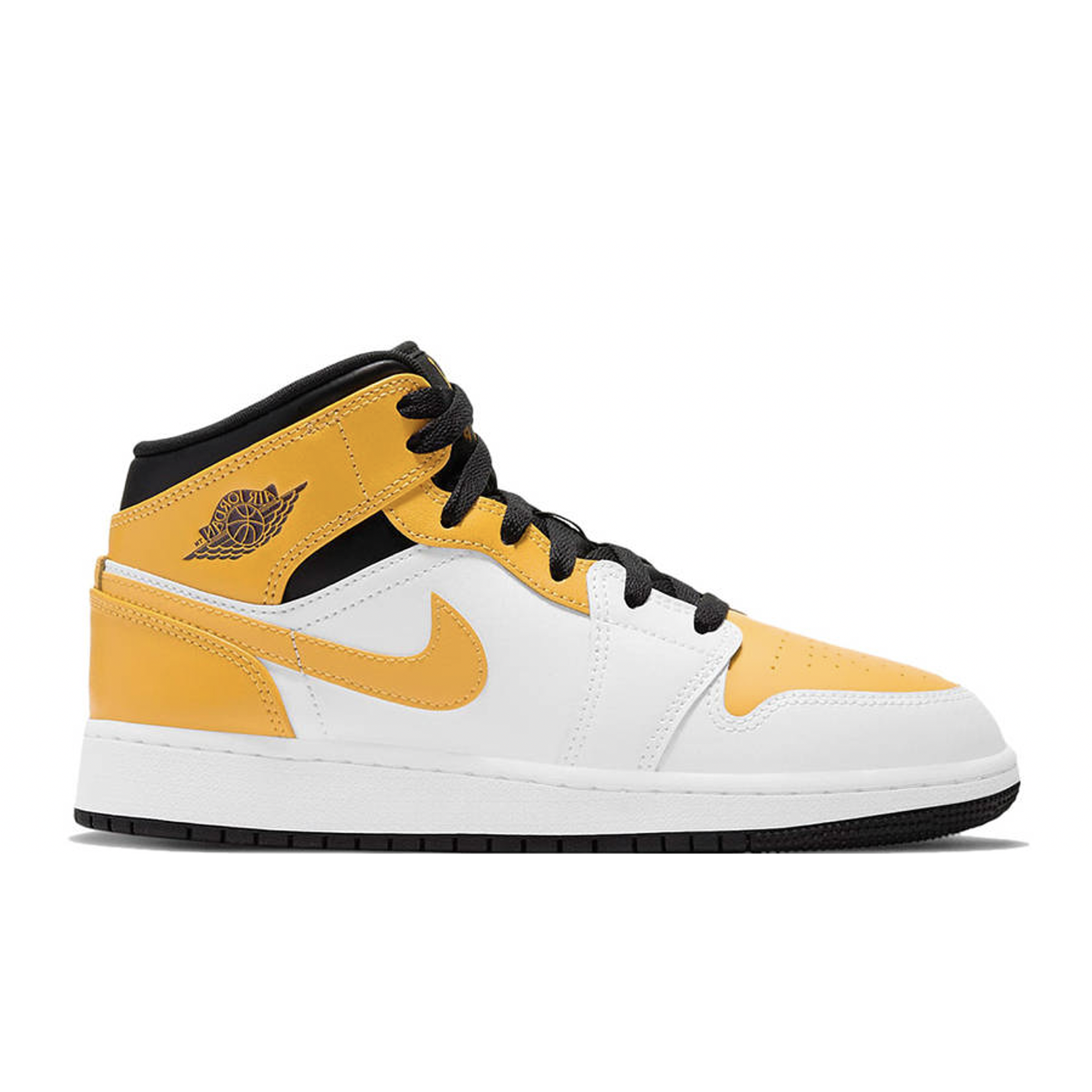Air Jordan 1 Mid "University Gold" (GS/Juniors) (2021) | MrSneaker