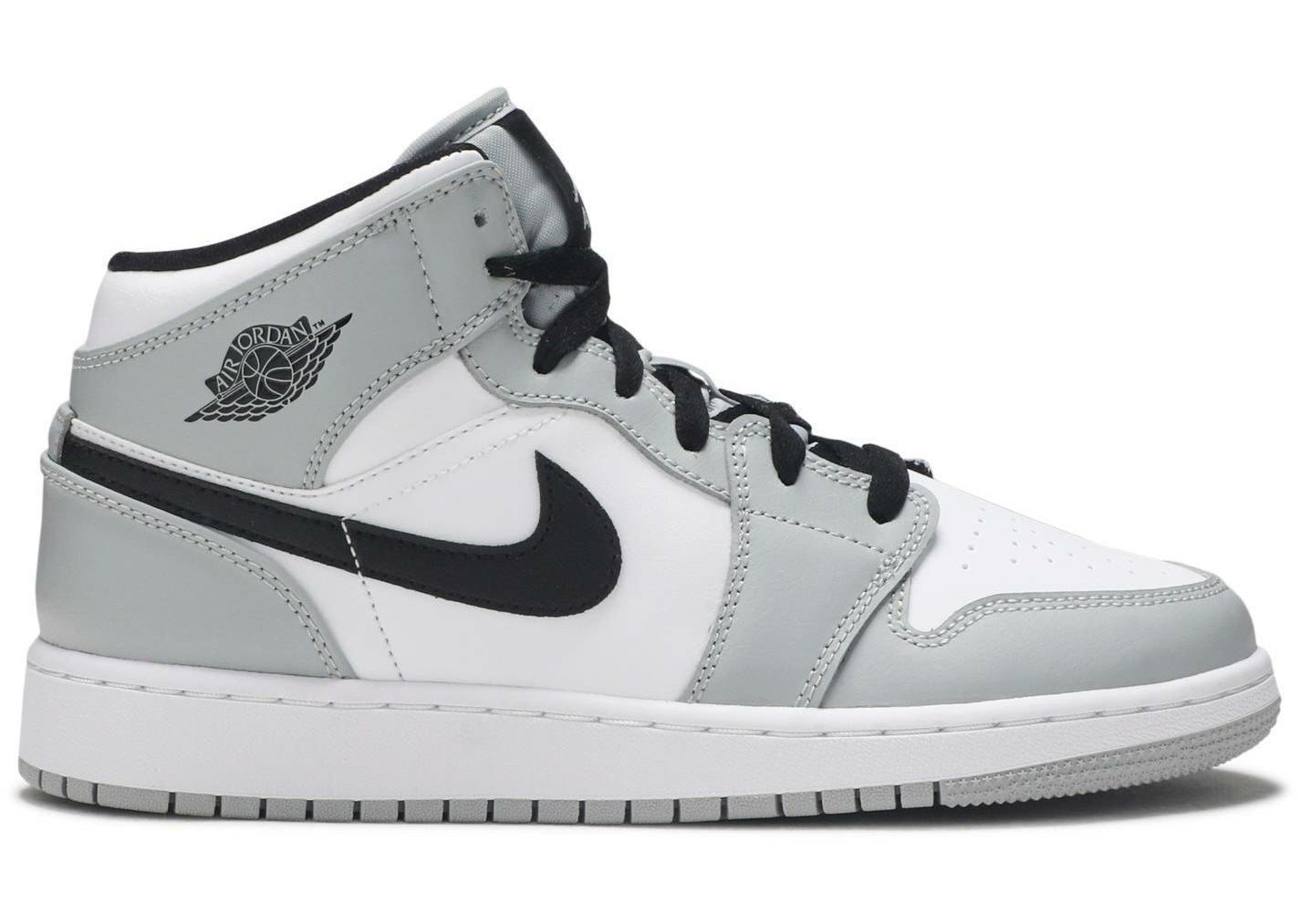 Air Jordan 1 Mid "Light Smoke Grey" (GS/Juniors) (2020) | MrSneaker