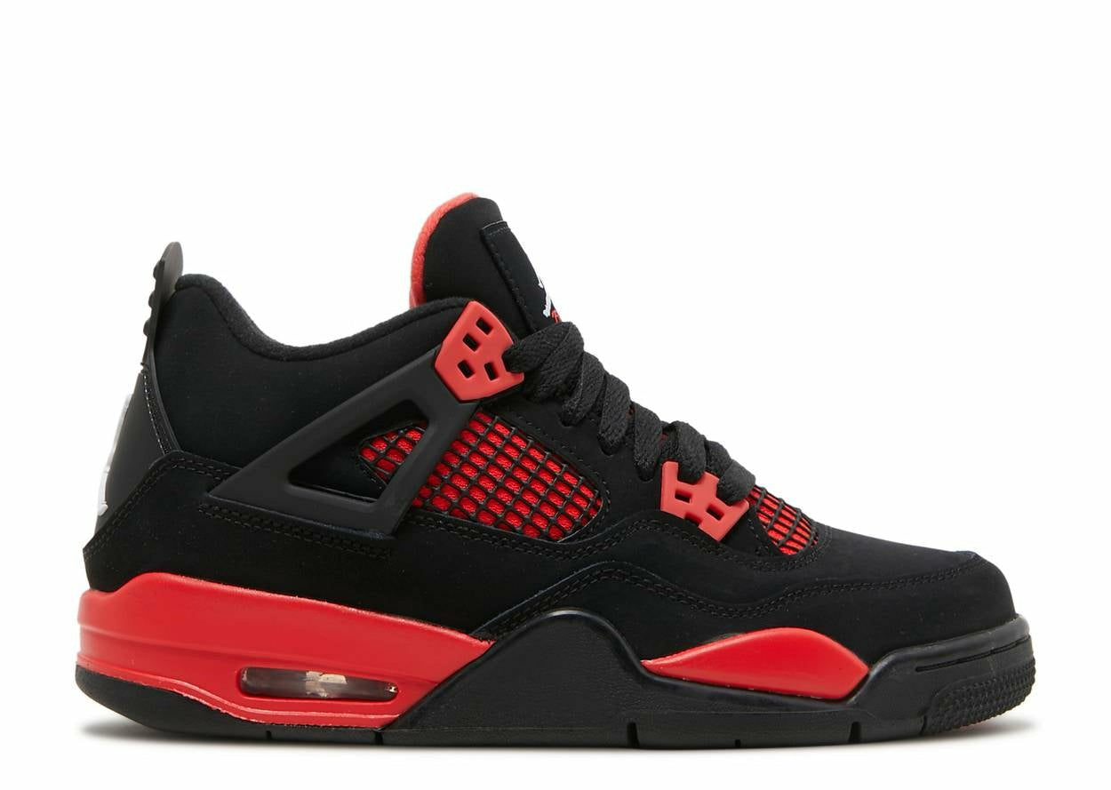 Air Jordan 4 Retro "Red Thunder" (GS/Juniors) (2022) | MrSneaker
