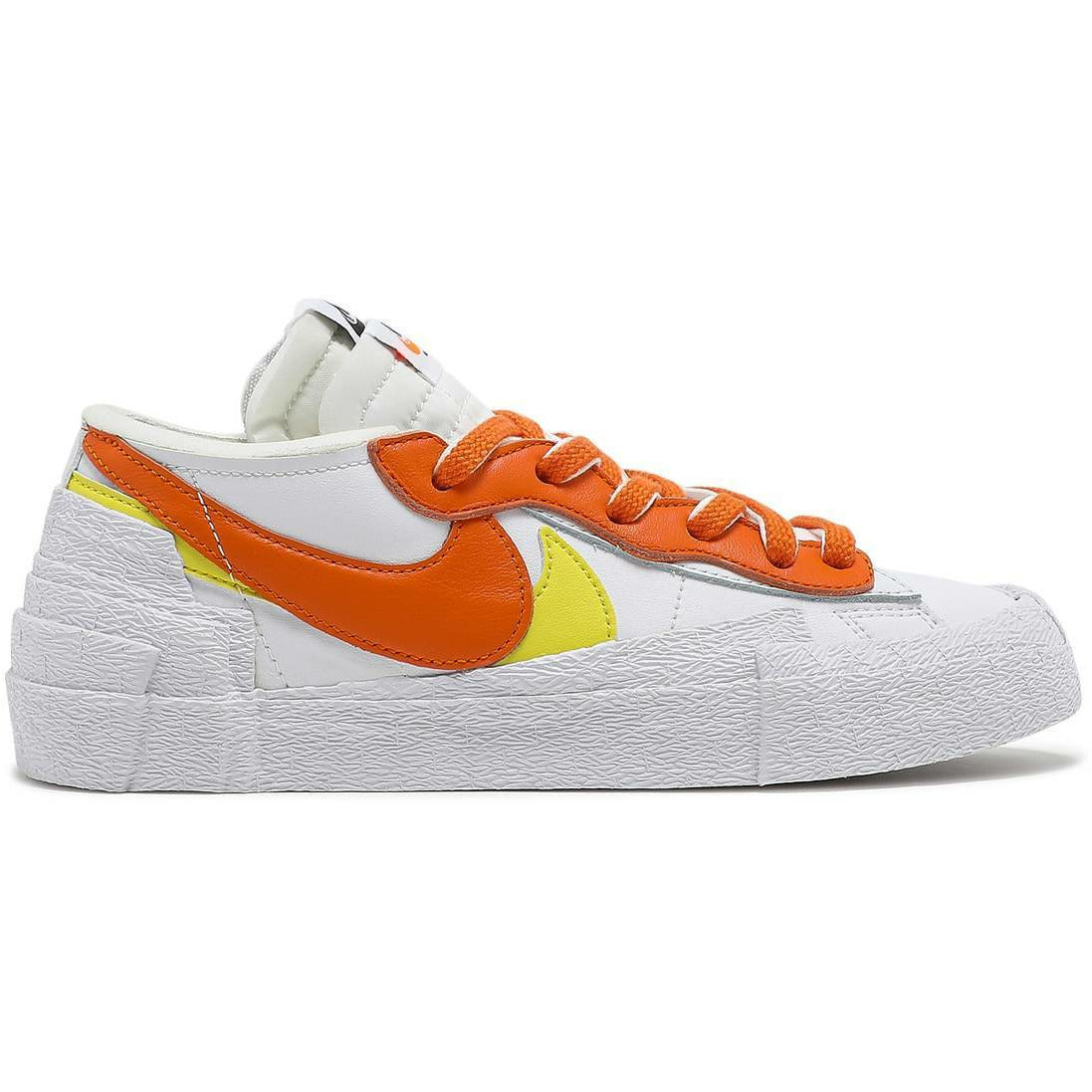 Sacai X Blazer Low "White Magma Orange" (2021) | MrSneaker