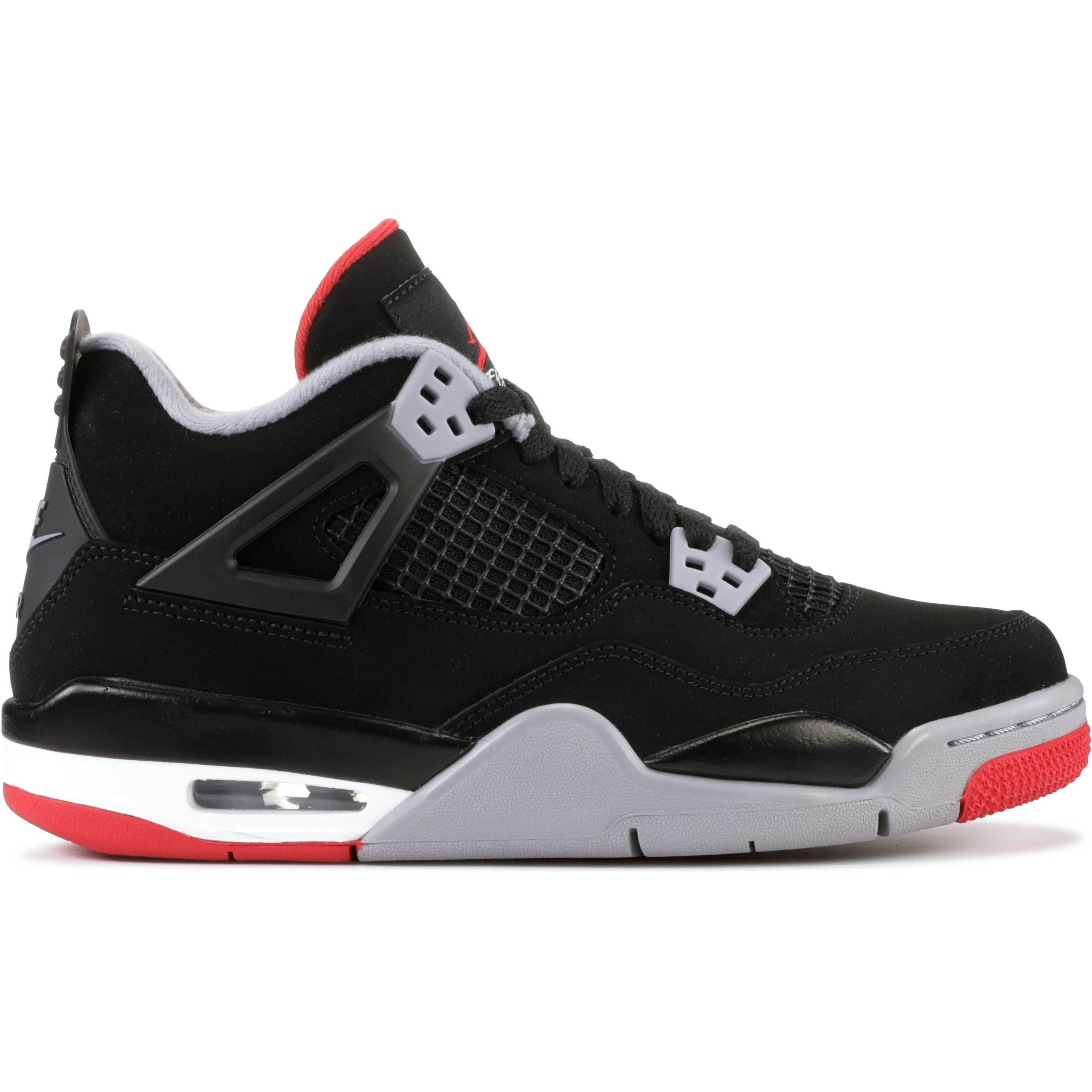 Air Jordan 4 Retro "Bred" (GS/Juniors) (2019) | MrSneaker