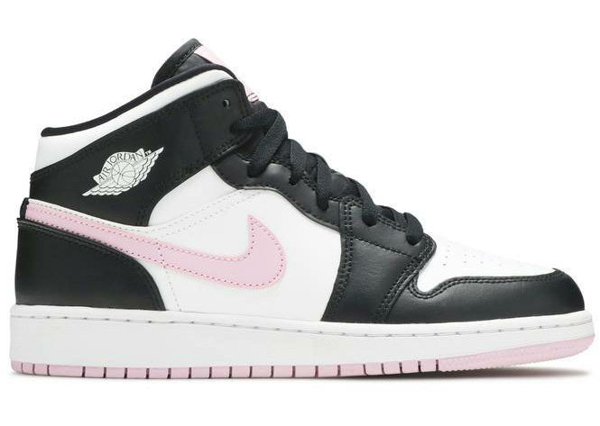 Air Jordan 1 Mid "White Light Arctic Pink" (GS/Juniors) (2021) | MrSneaker